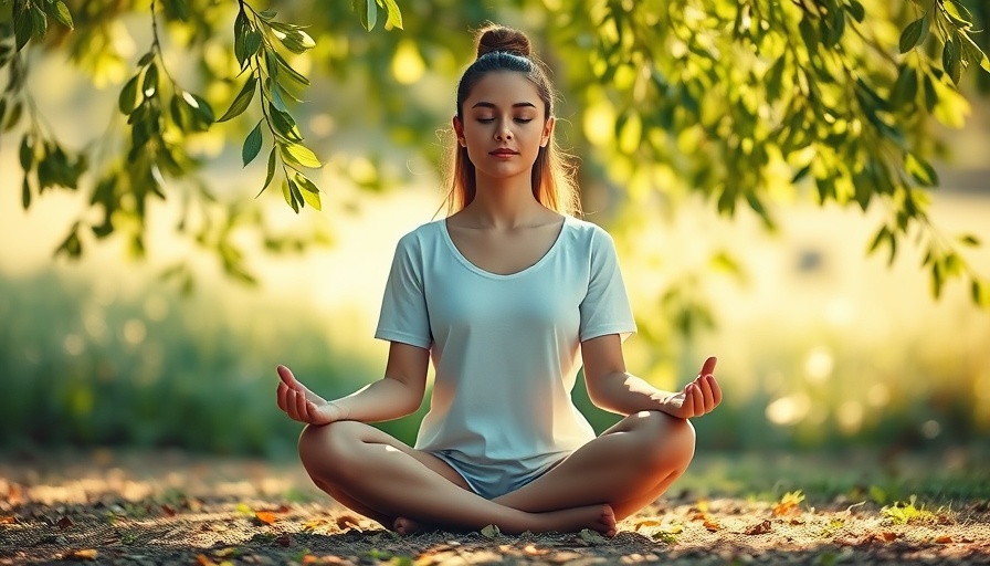 Serene meditation in nature for finding safety in the body.