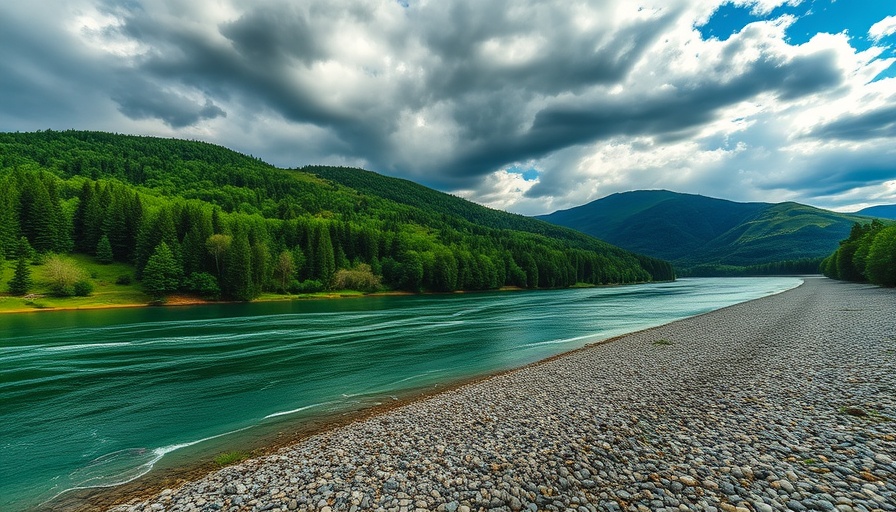 Serene Buffalo National River landscape highlighting Arkansas national parks tourism impact.