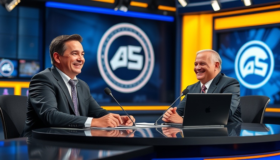 Broadcast studio with announcers discussing Christian Watson Packers return.