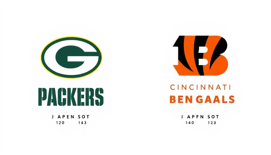 Green Bay Packers schedule poster with game details