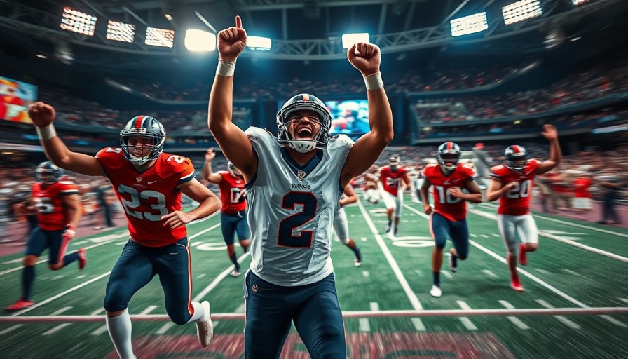 Bijan Robinson performance in a triumphant sports moment.