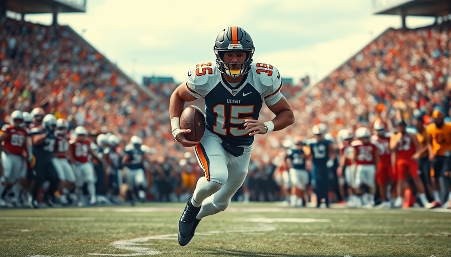 Wisconsin outdoor recreation captured in a football game.