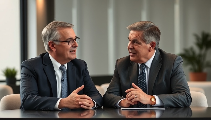 Discussion about government shutdown in a studio setting.