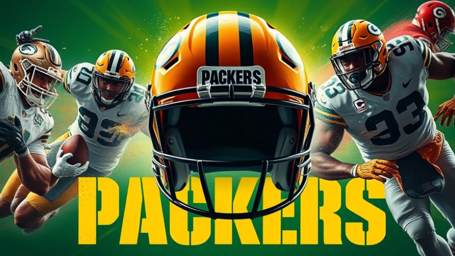 Vibrant football montage showcasing Wisconsin outdoor recreation.