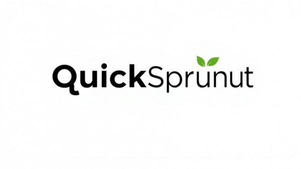 QuickSprout minimalist logo for website traffic generation strategies