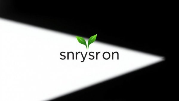 Entity-first SEO logo with sprout icon design.