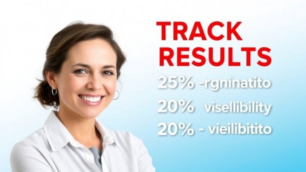 Social media ROI measurement promotional graphic with growth stats.