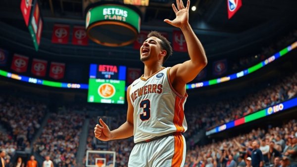 Memphis Tigers vs Baylor Bears game highlights with celebrating player.