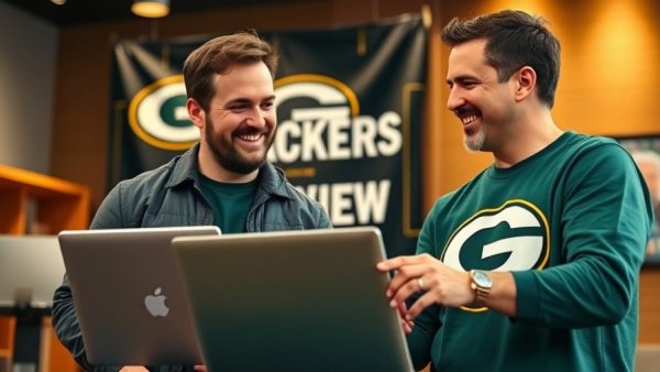 Green Bay Packers schedule preview discussion in studio setting.