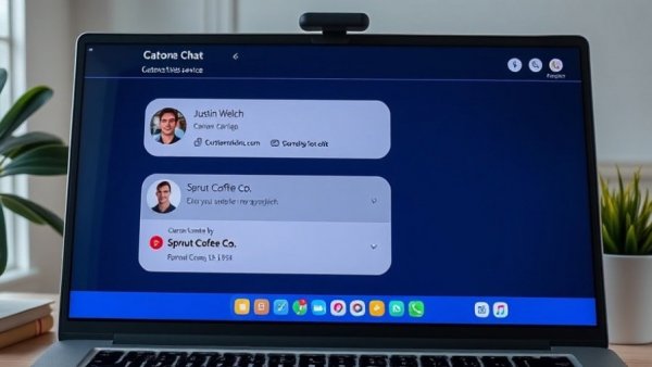 Omnichannel customer service chat interface for online support.