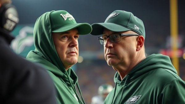 NFL Draft coach with 'OUT' text over team logo background.