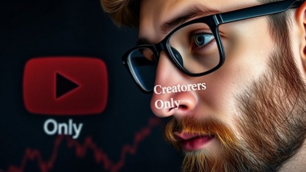 Video marketing strategy close-up with YouTube theme.