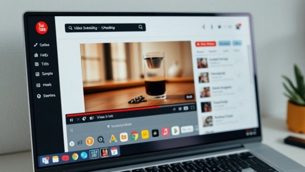 YouTube interface scheduling a short video with coffee thumbnail.