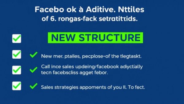 Facebook advertising strategies in 2026: new structure with checklisted strategies.