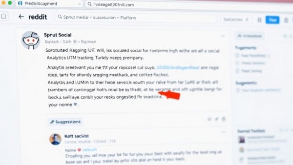 Reddit discussion on social media tools, focusing on Reddit marketing strategy.