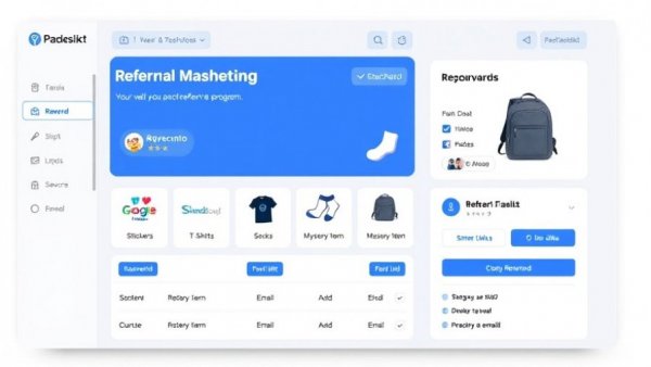 Referral dashboard illustrating a successful marketing example with rewards.