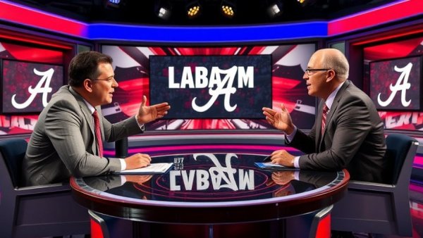 Alabama basketball game highlights discussion with commentators.