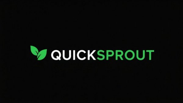 QuickSprout logo for increasing website traffic.