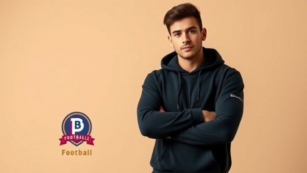 2025 NFL Draft preview with confident young man and logo.