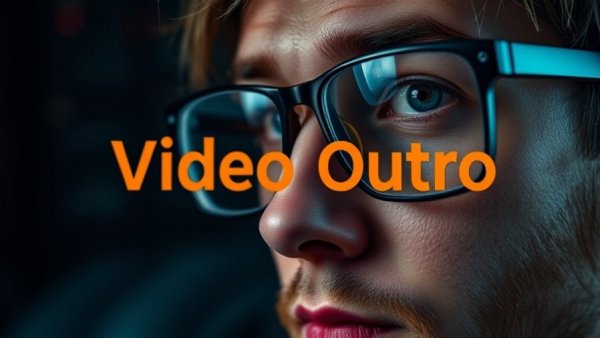 Video marketing strategy enhancement with strong outro focus