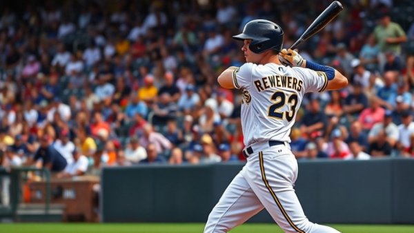 Milwaukee Brewers games highlights featuring intense baseball action.
