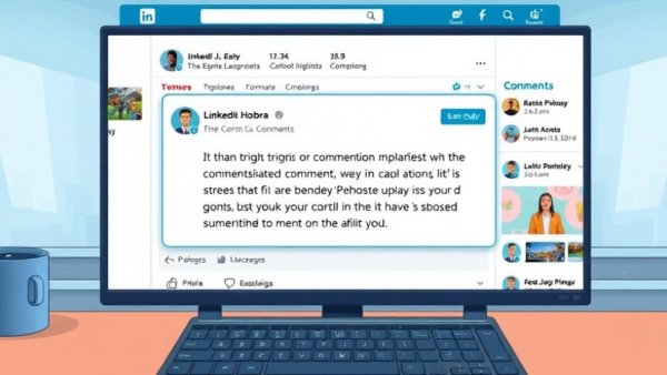 LinkedIn post humorously addressing AI-written comments