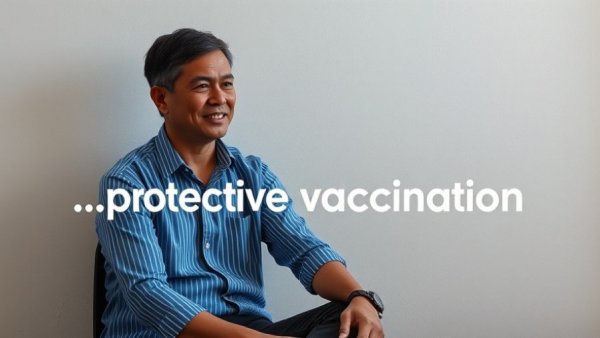 Person discussing protective vaccination for Lyme disease.