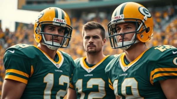 Wisconsin sports news highlights Green Bay Packers players focused on the field.