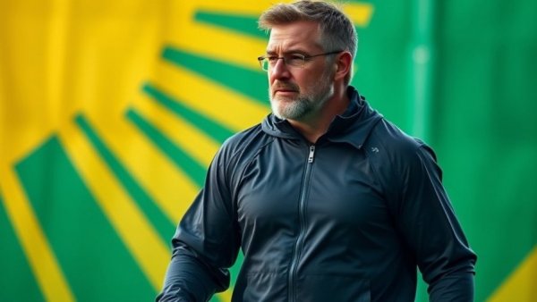 Green Bay Packers Coach graphic with vibrant green and yellow background