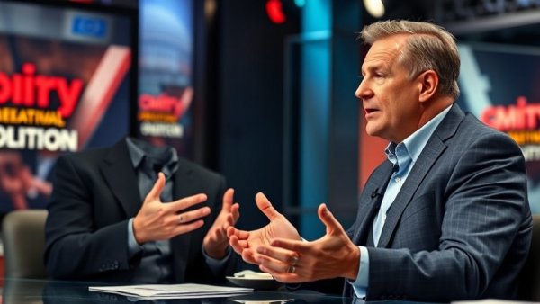 Wisconsin politics discussion on talk show panel.