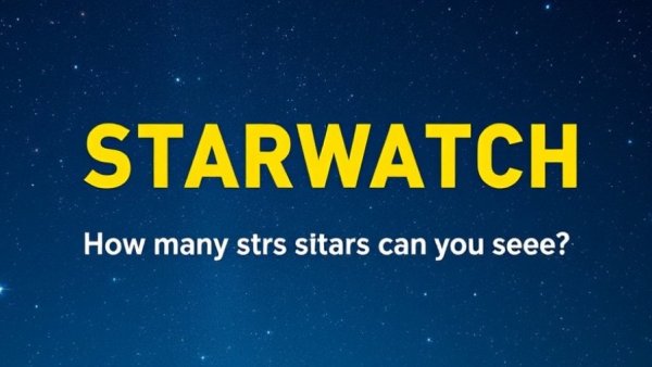Star Watch: How many stars can you see?