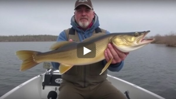 Why fall walleye fishing is a different game – video
