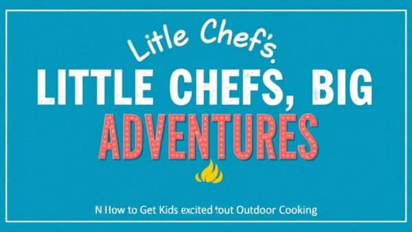 Little Chefs, Big Adventures: How to Get Kids Excited About Outdoor Cooking