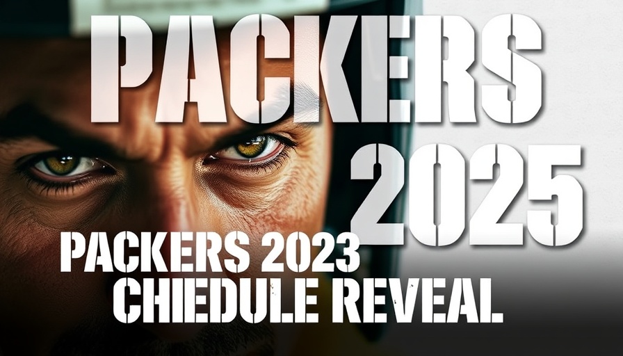 Green Bay Packers schedule reveal, close-up focused eyes, cinematic.