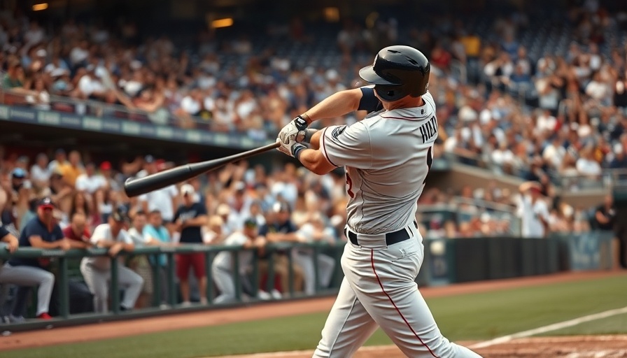 K Ruiz big league game first at-bat swing action