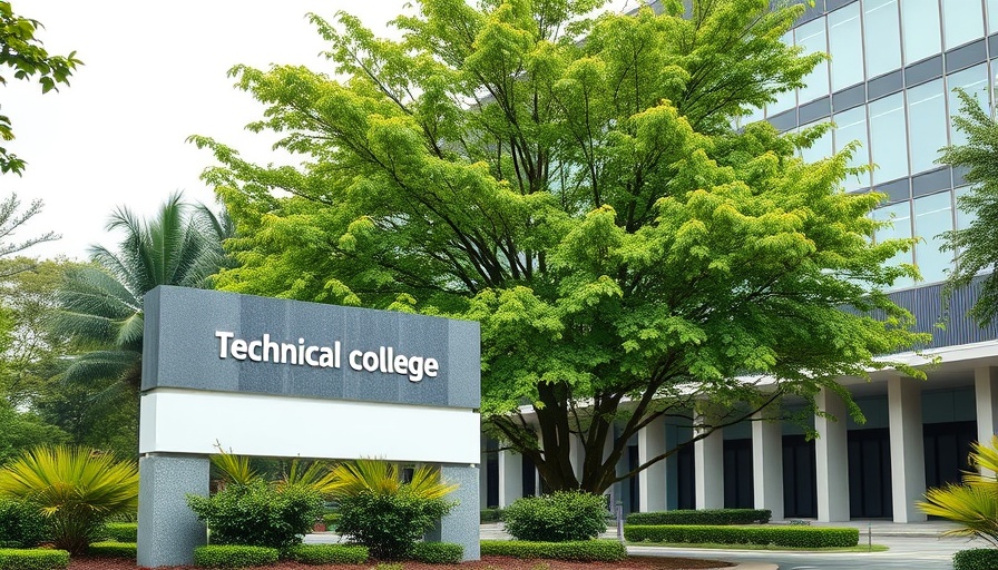 Madison Area Technical College entrance sign, Wisconsin education resources.