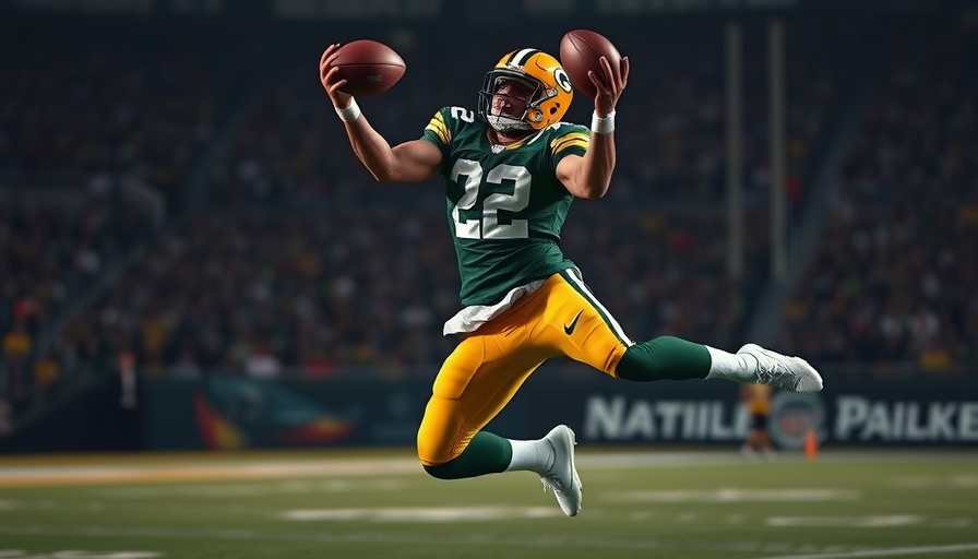 Maximizing opportunities with Green Bay Packers: player making a catch