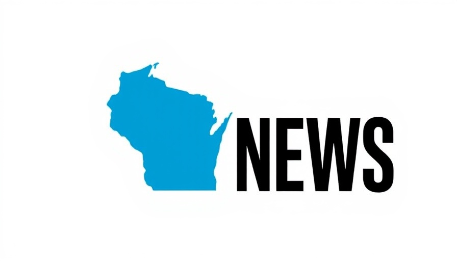 Wisconsin outdoor activities news logo with state silhouette