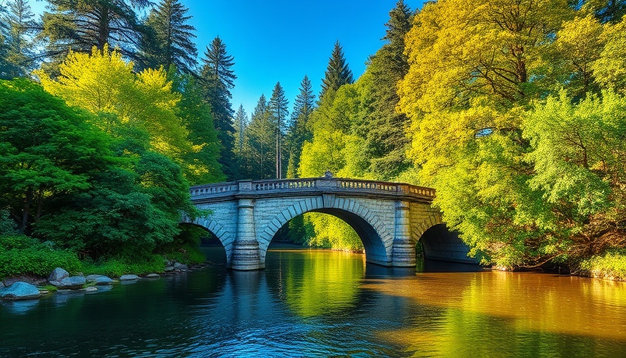 Explore Lincoln County's charming bridge on a Wisconsin vacation.