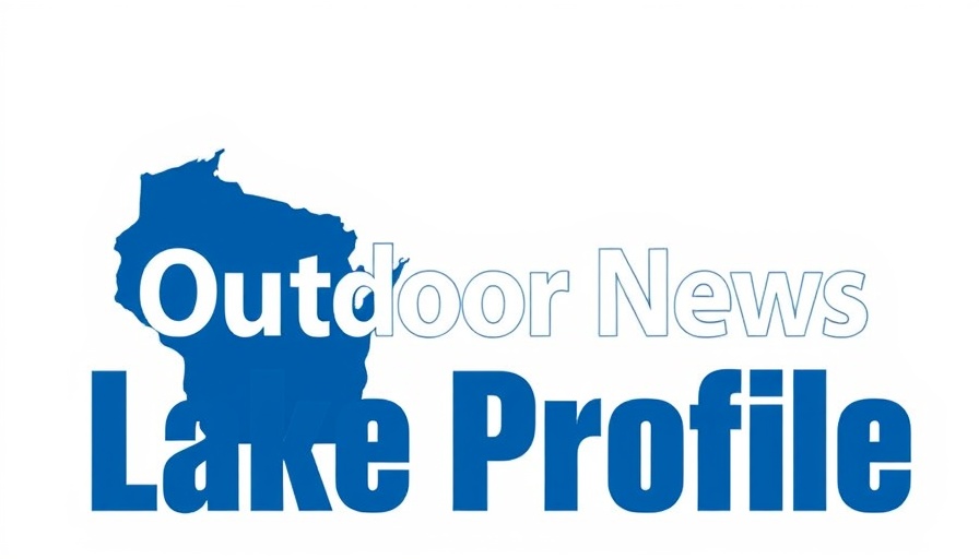 Wisconsin silhouette with 'Outdoor News Lake Profile'.