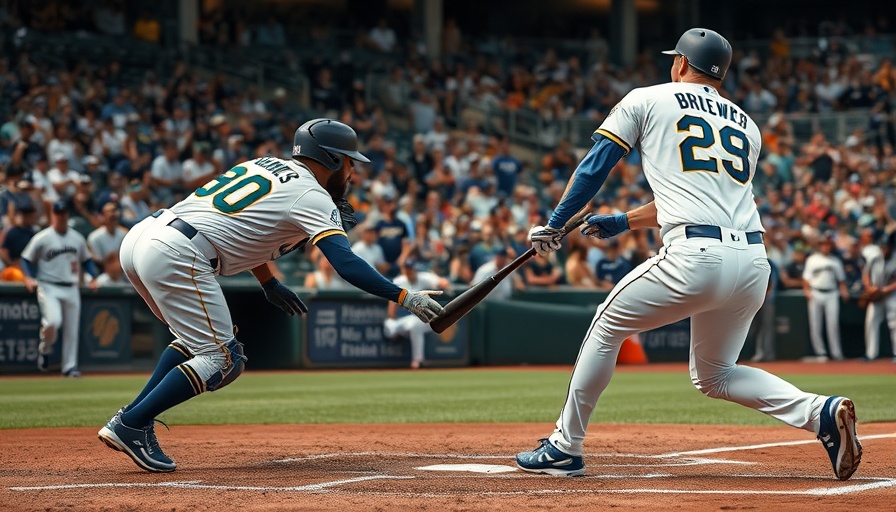 Milwaukee Brewers games highlight intense action scene.
