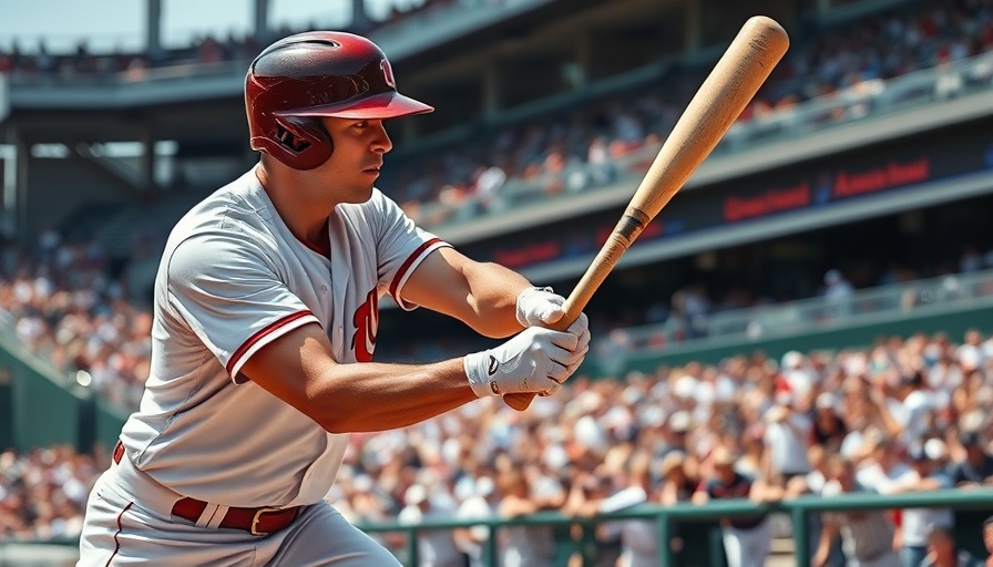 Wisconsin sports news: MLB player at bat during dynamic baseball game.