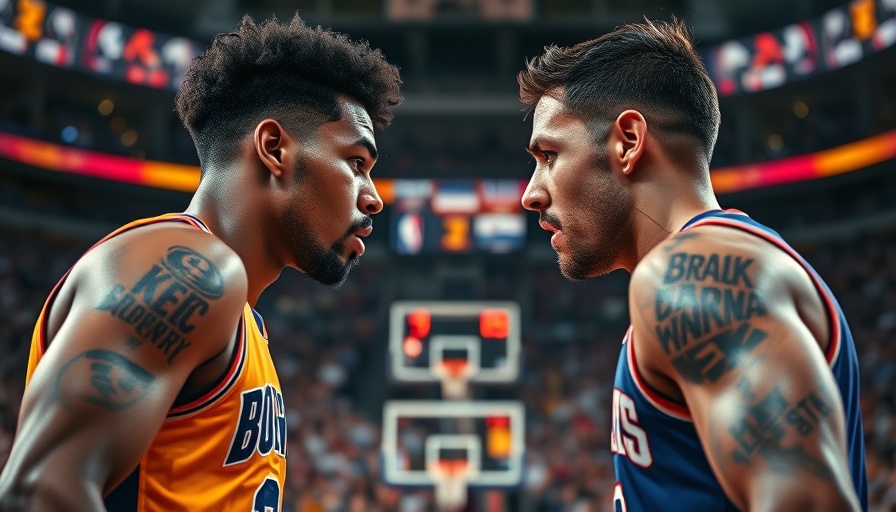 2025 NFL Draft prospects' intense showdown in vibrant arena.