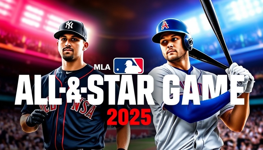 2025 All-Star Game recap featuring dynamic baseball poster.