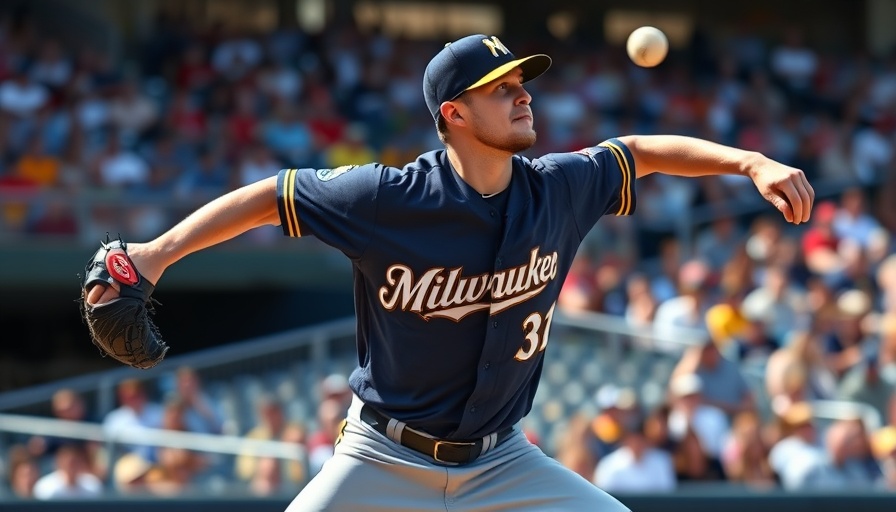 Milwaukee Brewers pitcher in action during game highlights