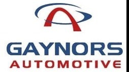 Gaynors Automotive logo, car show sponsor