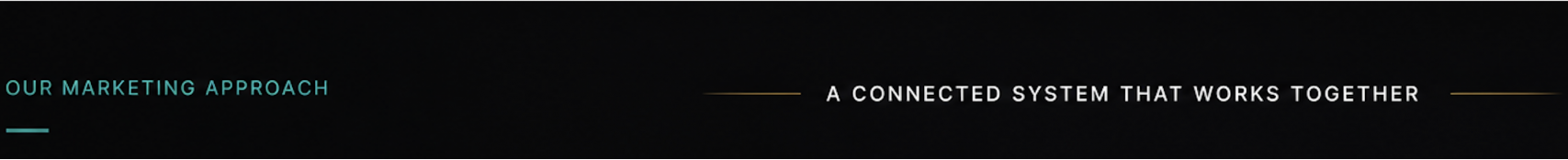 Our Marketing Approach_ A Connected System that Works Together