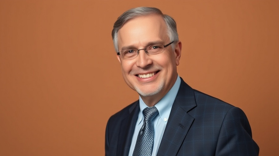 Businessman smiling, relevant to pending home sales in US.