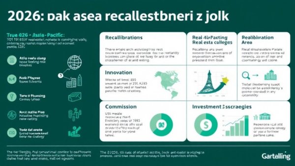 2026 Asia-Pacific commercial real estate rebound infographic.