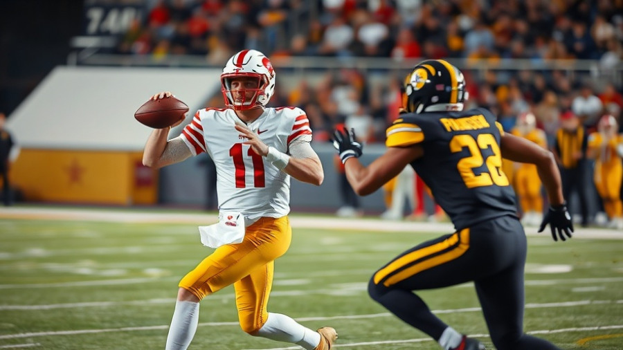 High school football game action highlighting Orange County football rankings.